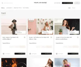 Yourliveguide.com(Your Live Guide) Screenshot