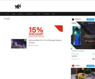 Yourlocalhost.pk(A local News Magazine) Screenshot