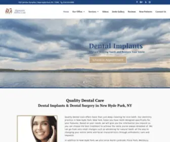 Yourlongislanddentist.com(Quality Dental Care) Screenshot