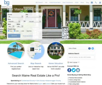 Yourmainehomesearch.com(Your Maine Home Search) Screenshot