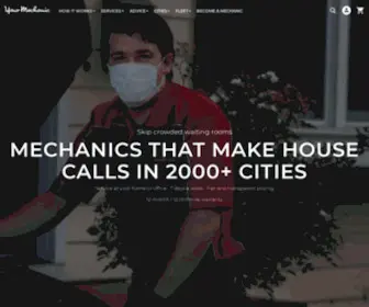 Yourmechanic.com Screenshot