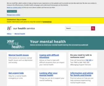Yourmentalhealth.ie(Mental health) Screenshot