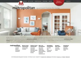 Yourmetropolitan.com(Philadelphia Apartments) Screenshot