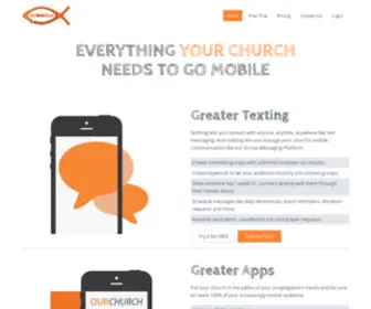 Yourmobilechurch.com(Your Mobile Church) Screenshot