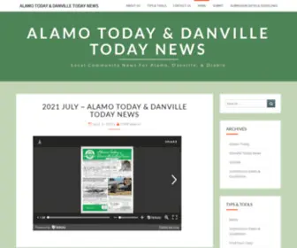 Yourmonthlypaper.com(Local Community News for Alamo) Screenshot