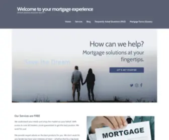 Yourmortgageexperience.com(Where dreams become reality) Screenshot