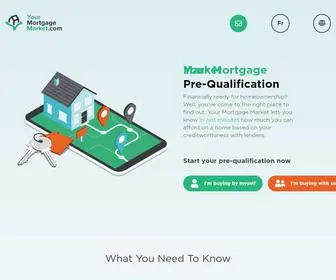 Yourmortgagemarket.com(Mortgage Market) Screenshot