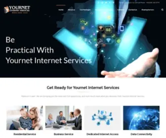 Yournet.com.pk(Internet Services Provider) Screenshot