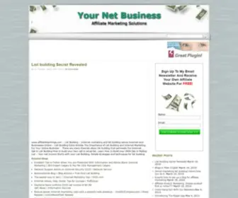 Yournetbusiness.net(Yournetbusiness) Screenshot