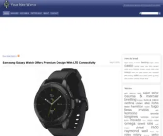 Yournewwatch.com(Your New Watch) Screenshot