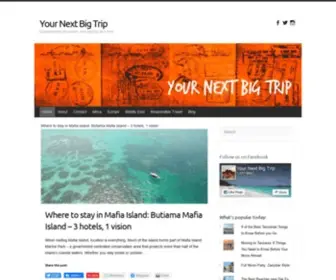 Yournextbigtrip.com(Your Next Big Trip) Screenshot