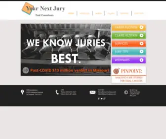 Yournextjury.com(HOME) Screenshot