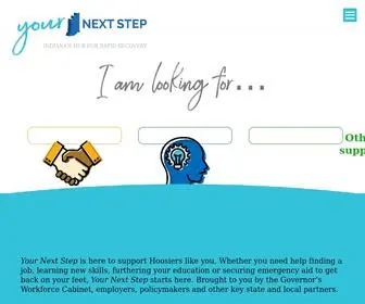 Yournextstepin.org(Your Next Step) Screenshot
