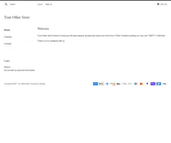 YourotherStore.com(Your Other Store) Screenshot