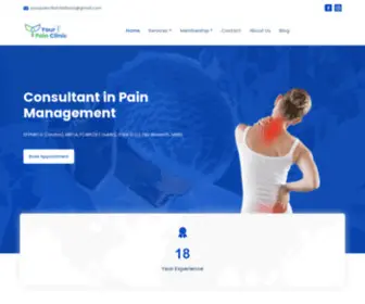 Yourpainclinic.org(YOUR PAIN CLINIC) Screenshot