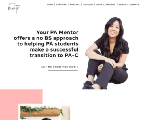 Yourpamentor.com(Your PA Mentor) Screenshot