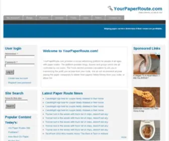 Yourpaperroute.com(Make Money or Move On) Screenshot