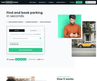 Yourparkingspace.co.uk(Parking) Screenshot