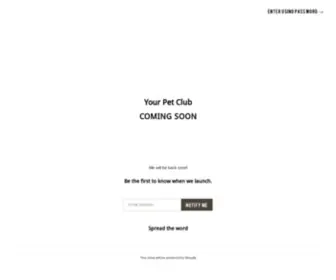 Yourpetclub.com(Your Pet Club) Screenshot