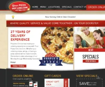 Yourpizzahotline.com(Yourpizzahotline) Screenshot
