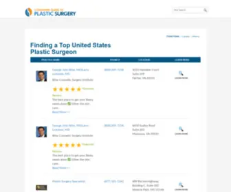 Yourplasticsurgeonguide.com(Board Certified Plastic Surgeons) Screenshot