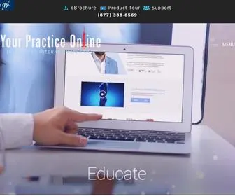 Yourpracticeonline.net(Your Practice Online) Screenshot