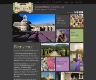 Yourprivateprovence.com(Small Group & Private Boutique Tours) Screenshot
