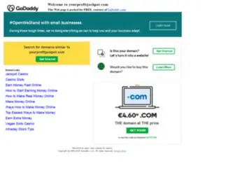 Yourprofitjackpot.com(Contact Support) Screenshot