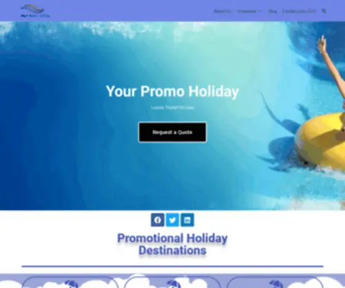 Yourpromoholiday.com(Promotional Holiday Worldwide) Screenshot