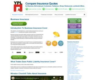 Yourpublicliability.org(Compare Public Liability Insurance Quotes Online) Screenshot