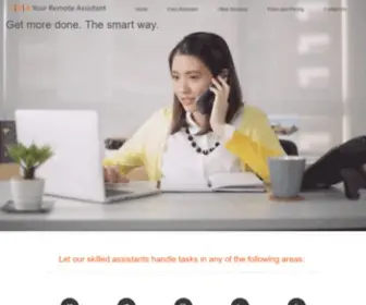 Yourremoteassistant.com(Get more done) Screenshot