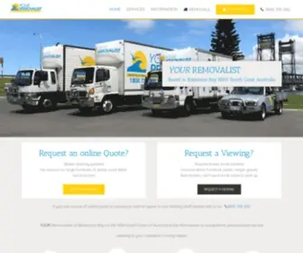 Yourremovalists.com.au(Your Removalist Batemans Bay & Beyond) Screenshot