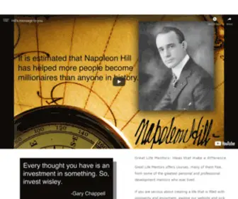 Yourrighttoberich.com(Great LIfe Mentors' mission) Screenshot