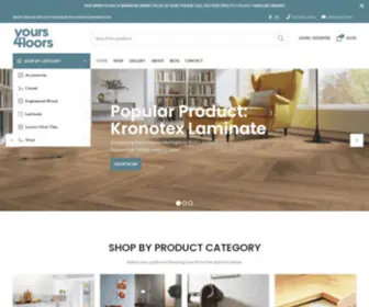 Yours4Floors.co.uk(Laminate Flooring) Screenshot