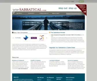 Yoursabbatical.com(Sabbatical) Screenshot