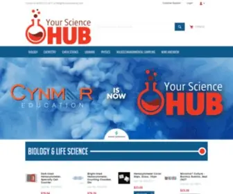 Yoursciencehub.com(Your Science Hub) Screenshot