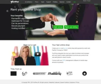Yourshop.com(Ecommerce) Screenshot