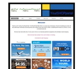 Yourshopportal.com(An Online Shopping Portal. YourShopPortal) Screenshot