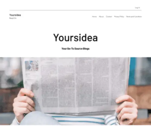 Yoursidea.com( نفكر من أجلك) Screenshot