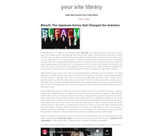 Yoursitelibrary.com(Your Site Library) Screenshot