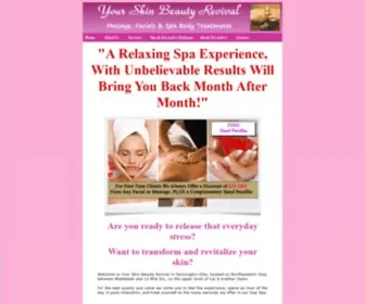 Yourskinbeautyrevival.com(Day Spa) Screenshot