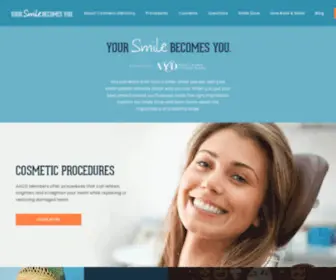 Yoursmilebecomesyou.com(USA Cosmetic Dentist) Screenshot