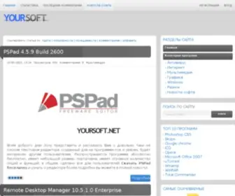 Yoursoft.net(Ragam Informasi Terbaru) Screenshot