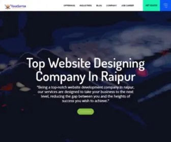 Yoursofter.com(Website designing company raipur) Screenshot