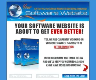 Yoursoftwarewebsite.com(Your Software Website) Screenshot