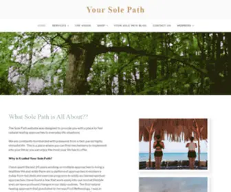 Yoursolepath.com(Sole Path) Screenshot