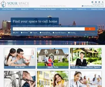 Yourspaceforrent.com(Your Space) Screenshot