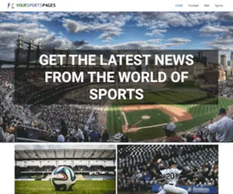 Yoursportpages.com(Yoursportpages) Screenshot