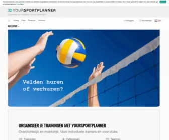 Yoursportplanner.com(Trainingen en oefeningen voor jouw sport) Screenshot