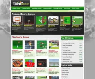 Yoursportsgames.com(Sports Games) Screenshot